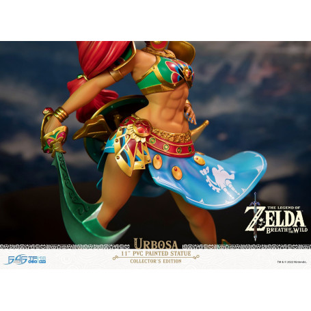 F4F Urbosa Coleccionista de Breath of the Wild Figura de PVC de The Legend of Zelda
