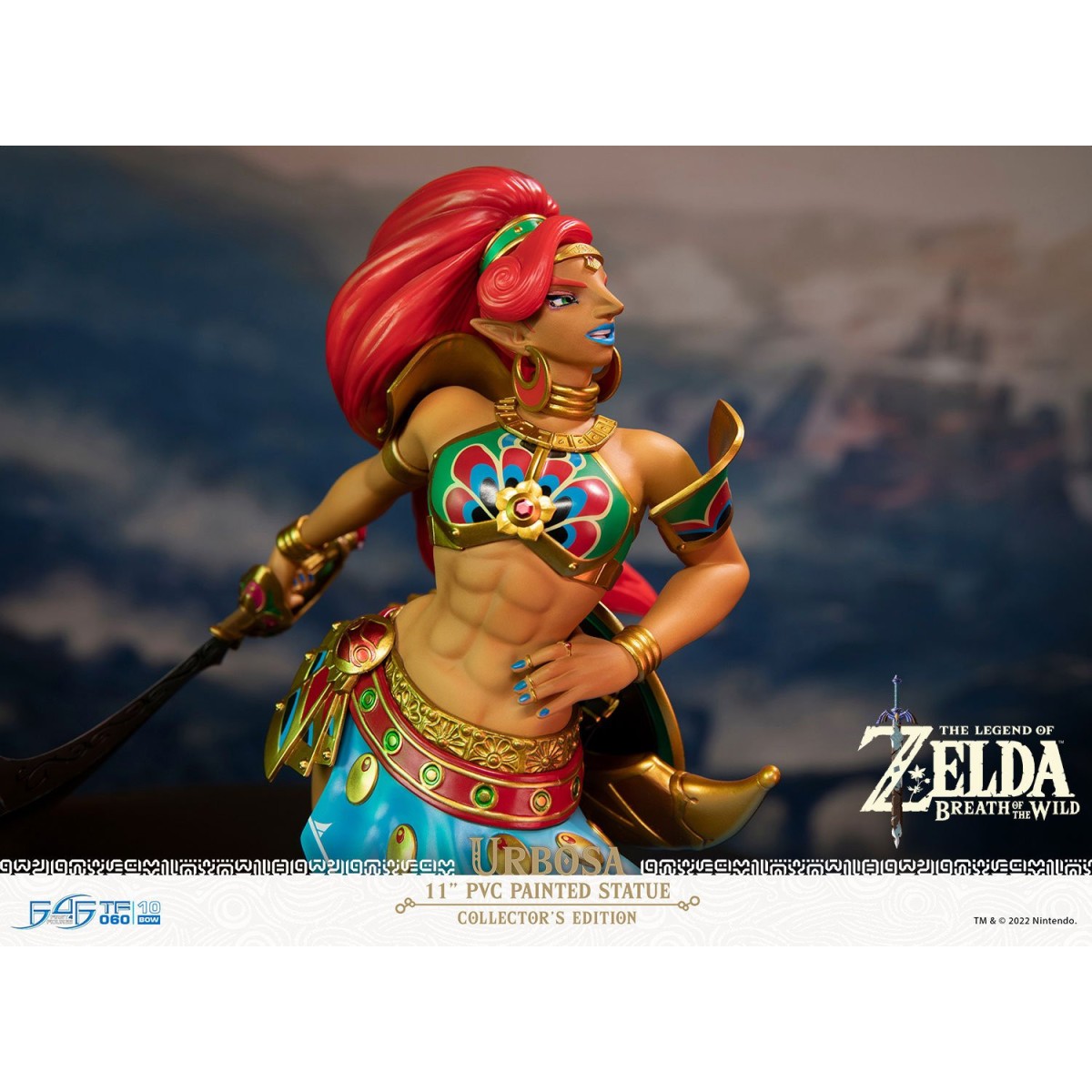 F4F Urbosa Coleccionista de Breath of the Wild Figura de PVC de The Legend of Zelda