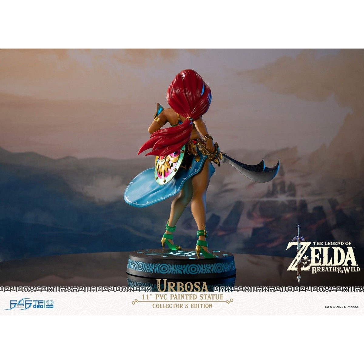 F4F Urbosa Coleccionista de Breath of the Wild Figura de PVC de The Legend of Zelda