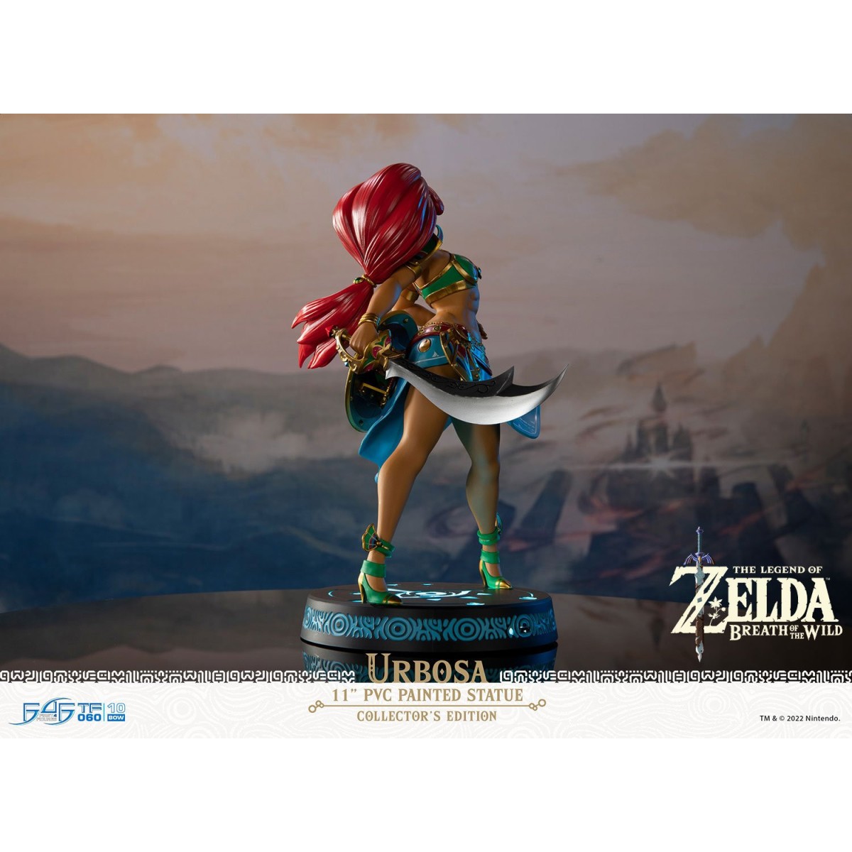 F4F Urbosa Coleccionista de Breath of the Wild Figura de PVC de The Legend of Zelda