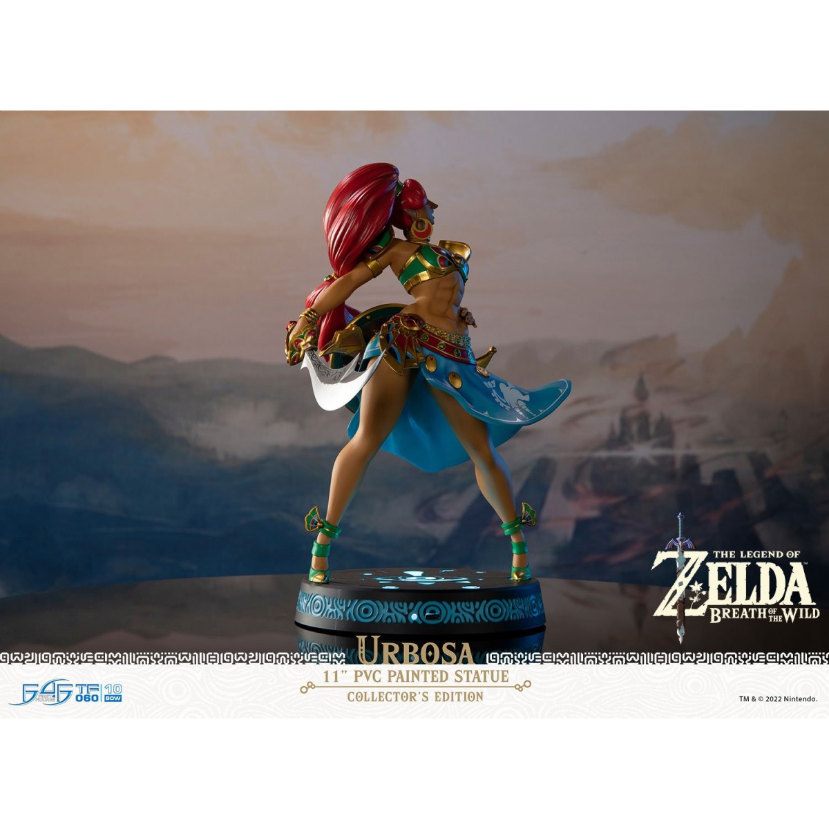 F4F Urbosa Coleccionista de Breath of the Wild Figura de PVC de The Legend of Zelda
