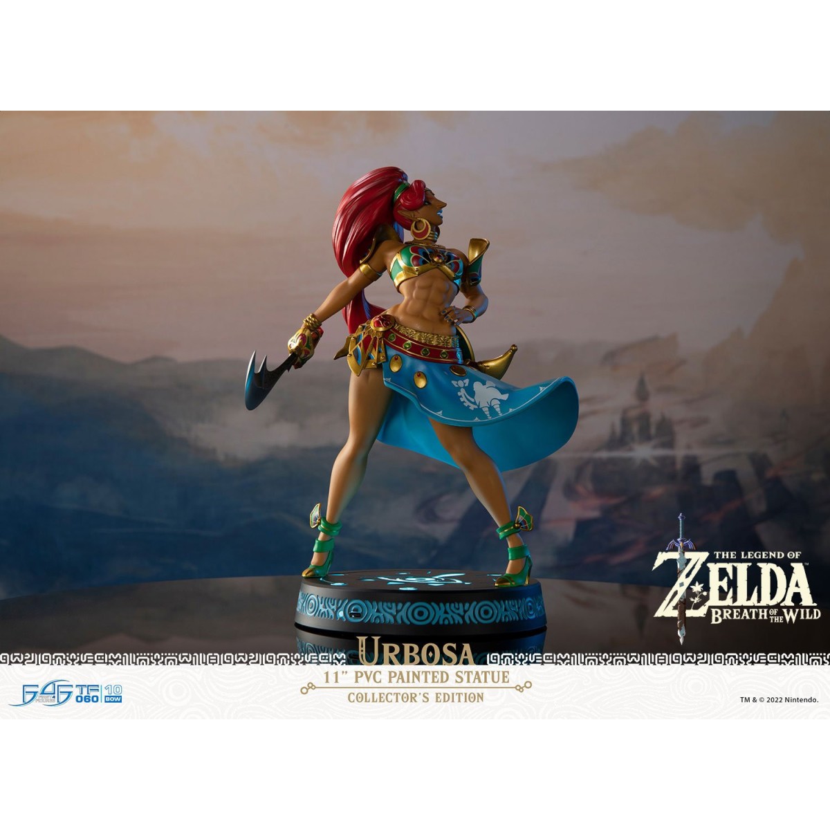 F4F Urbosa Coleccionista de Breath of the Wild Figura de PVC de The Legend of Zelda