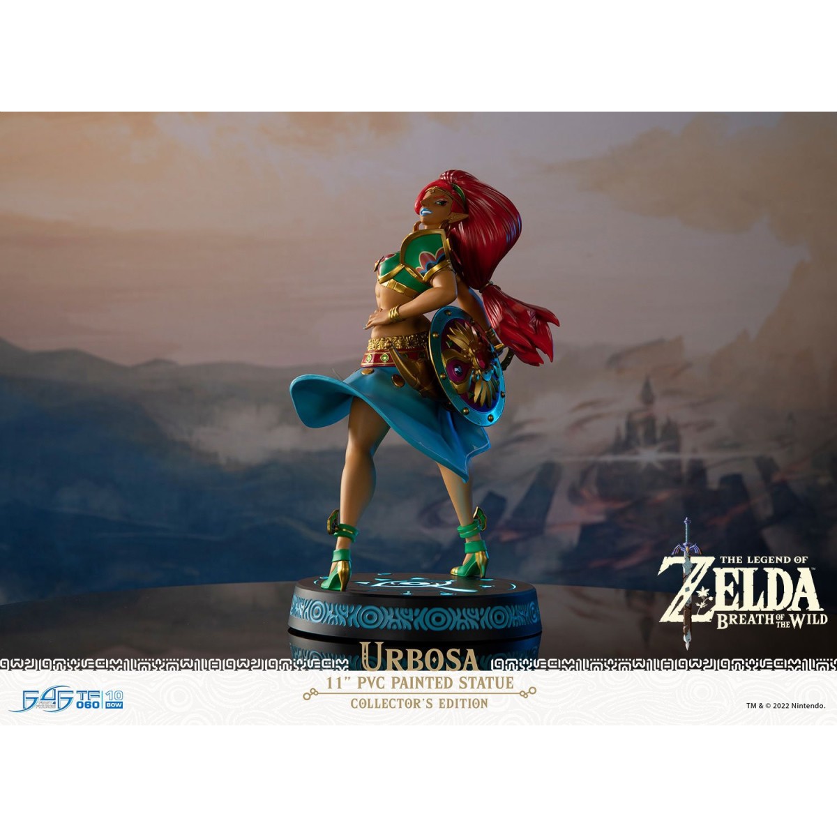 F4F Urbosa Coleccionista de Breath of the Wild Figura de PVC de The Legend of Zelda