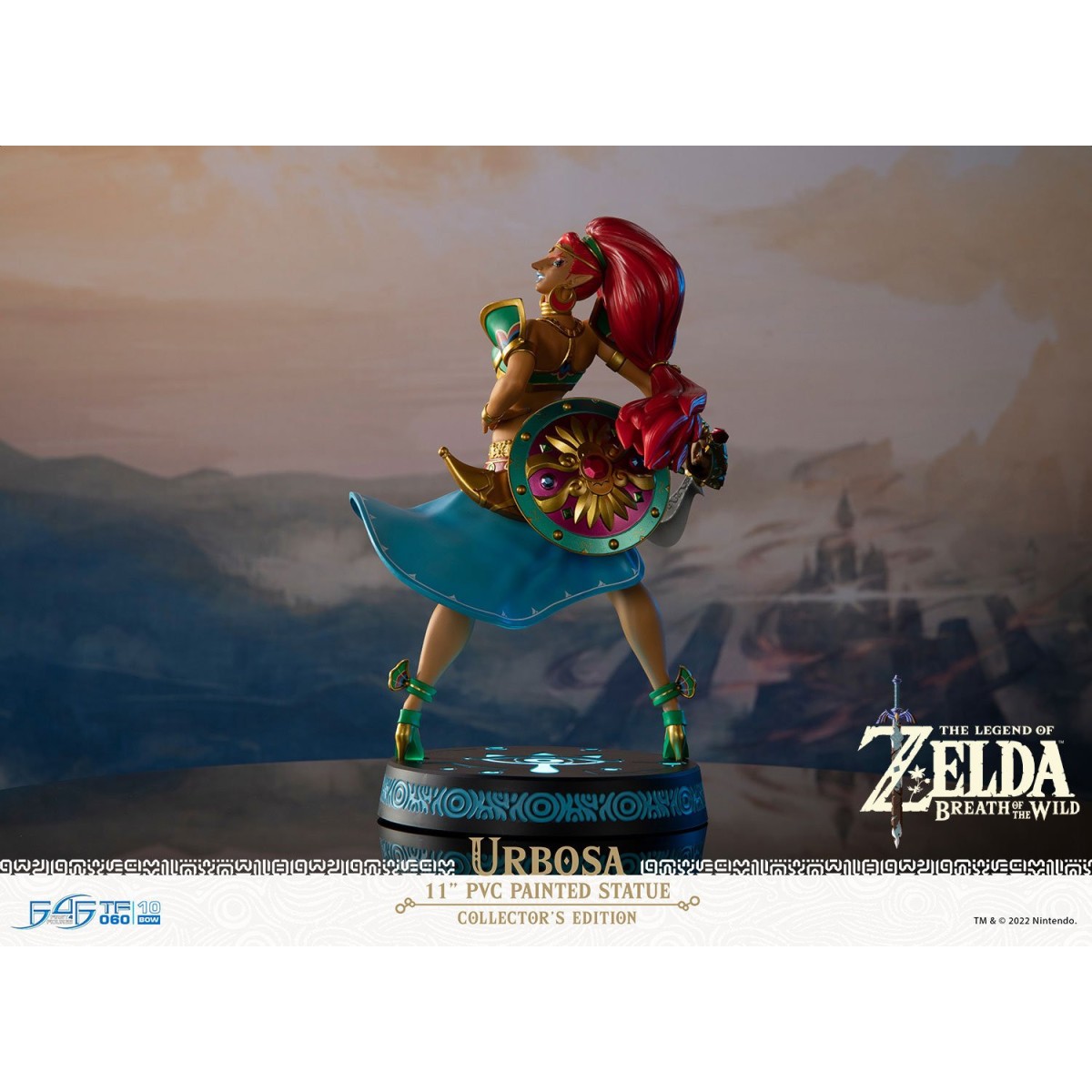 F4F Urbosa Coleccionista de Breath of the Wild Figura de PVC de The Legend of Zelda