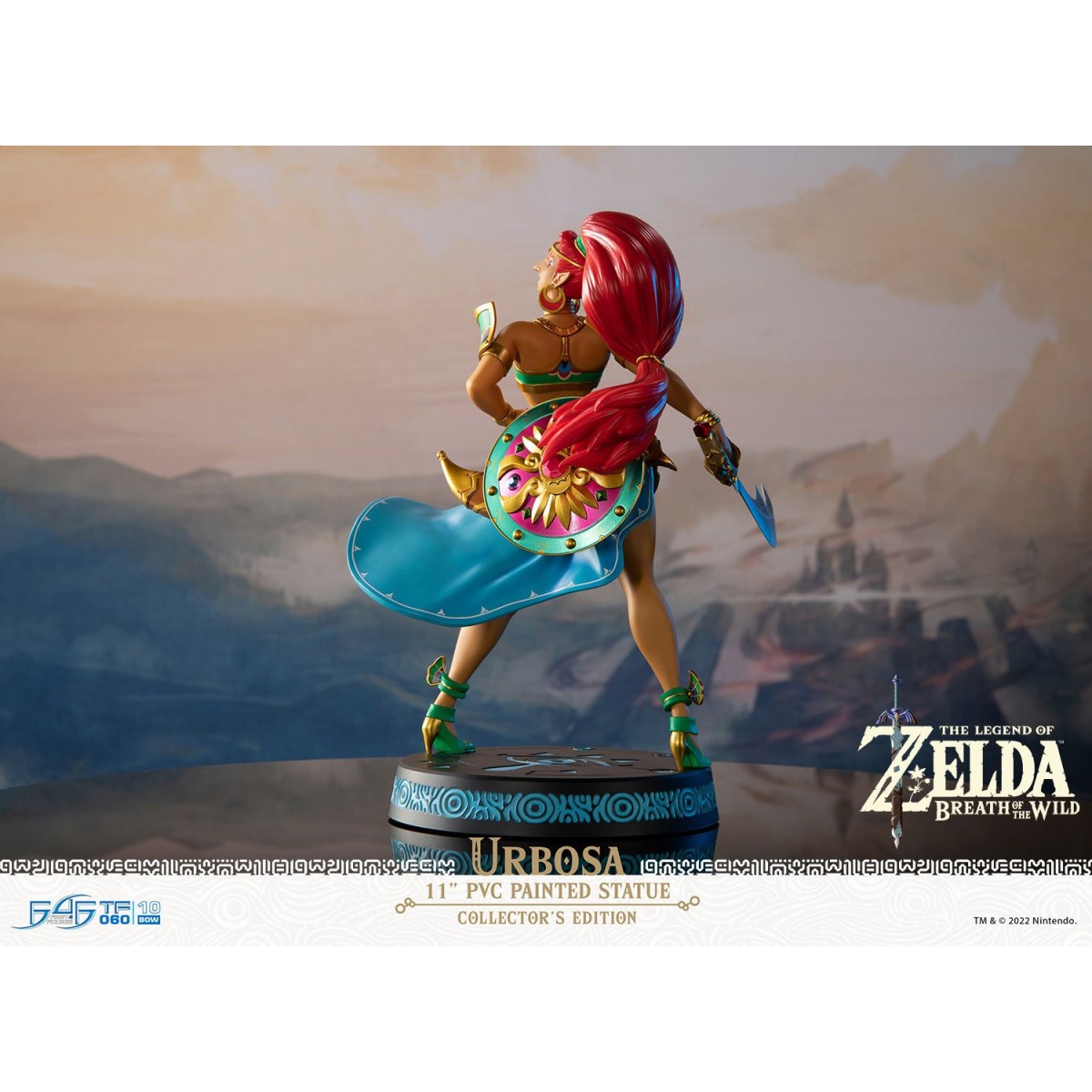 F4F Urbosa Coleccionista de Breath of the Wild Figura de PVC de The Legend of Zelda