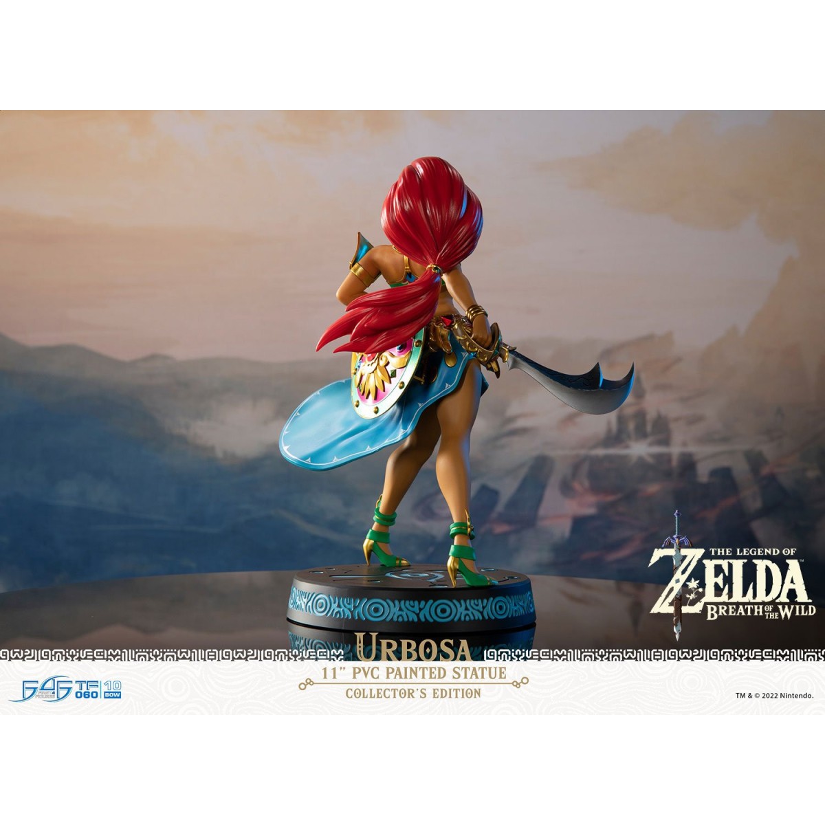 F4F Urbosa Coleccionista de Breath of the Wild Figura de PVC de The Legend of Zelda