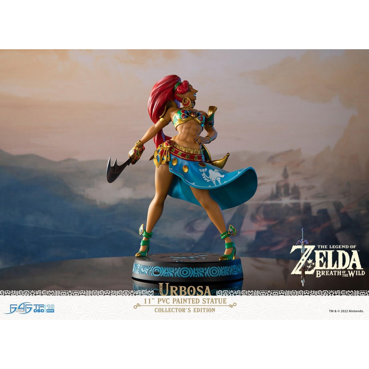 F4F Urbosa Coleccionista de Breath of the Wild Figura de PVC de The Legend of Zelda