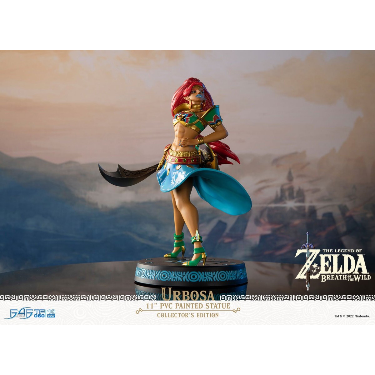 F4F Urbosa Coleccionista de Breath of the Wild Figura de PVC de The Legend of Zelda