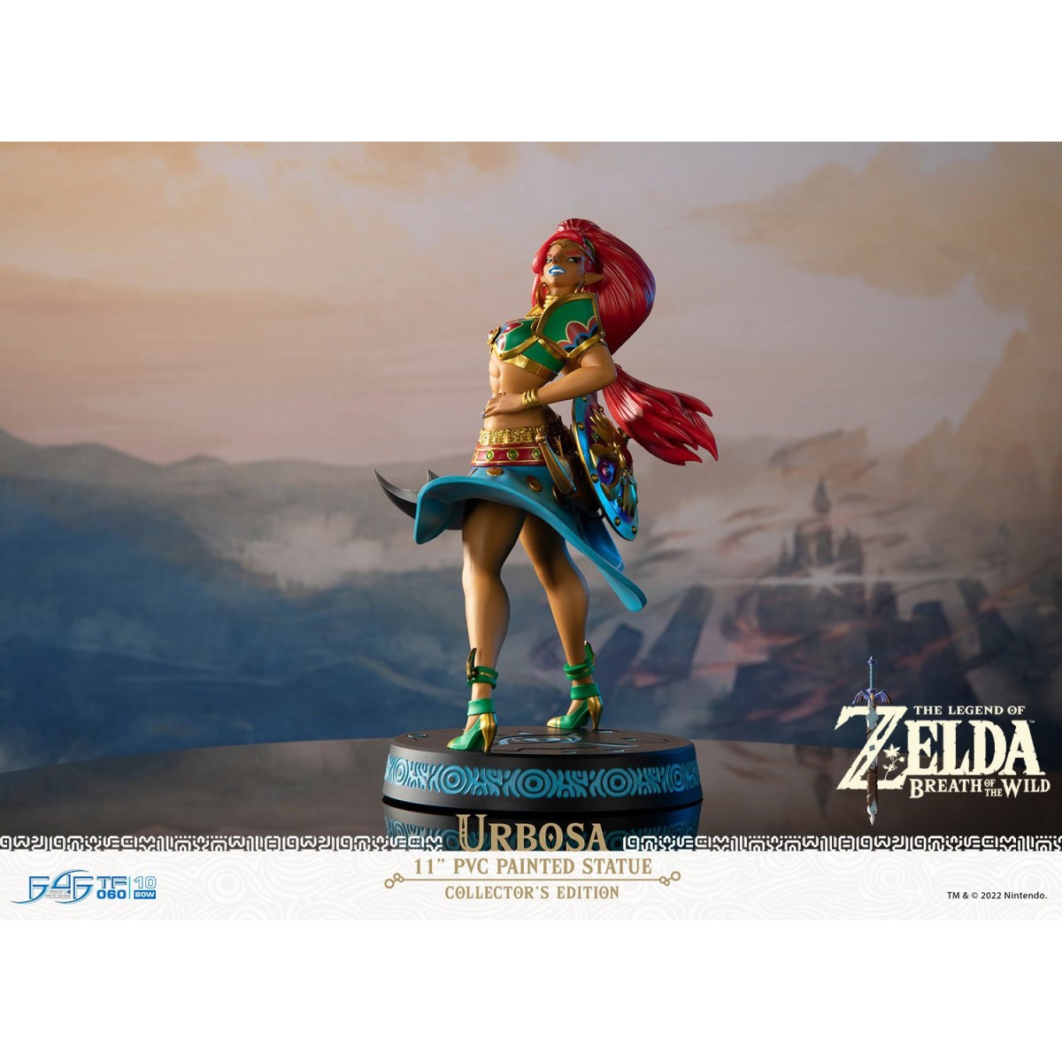 F4F Urbosa Coleccionista de Breath of the Wild Figura de PVC de The Legend of Zelda