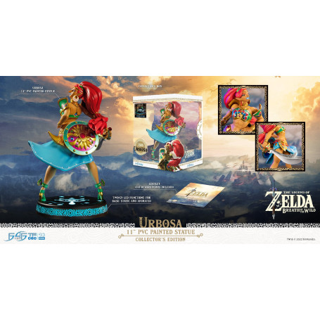 F4F Urbosa Coleccionista de Breath of the Wild Figura de PVC de The Legend of Zelda