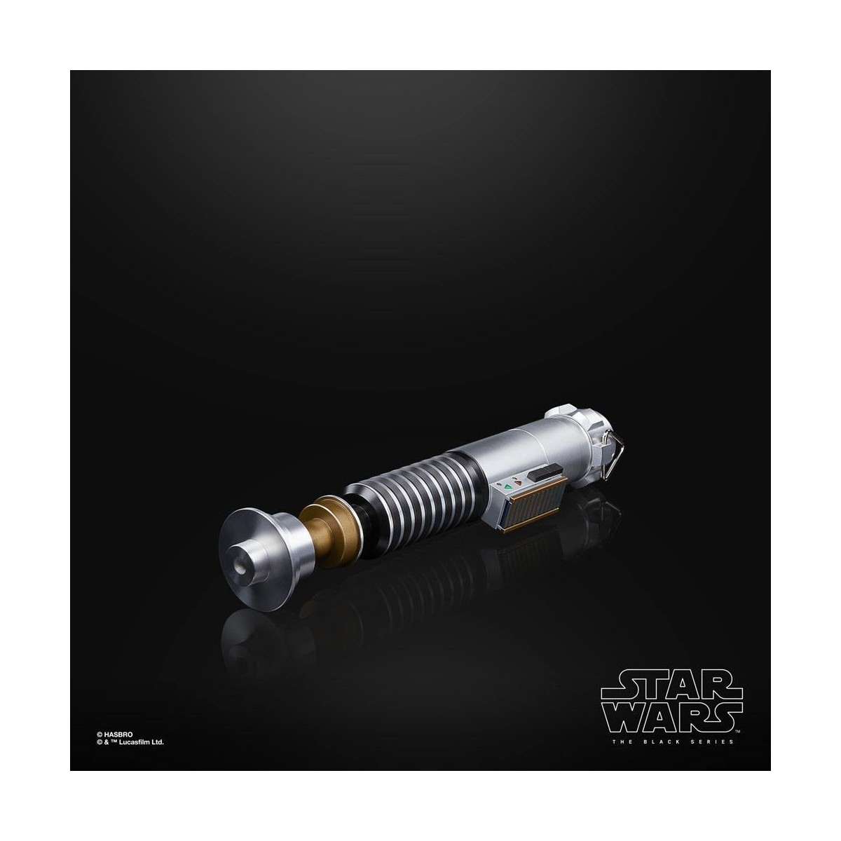 Hasbro - Sable de luz Force Fx de Luke Skywalker - Réplica de la serie negra Elite