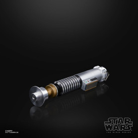 Hasbro - Sable de luz Force Fx de Luke Skywalker - Réplica de la serie negra Elite