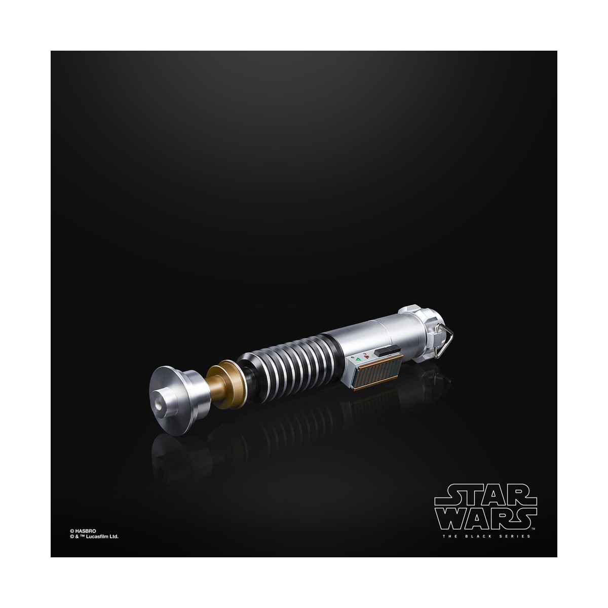 Hasbro - Sable de luz Force Fx de Luke Skywalker - Réplica de la serie negra Elite