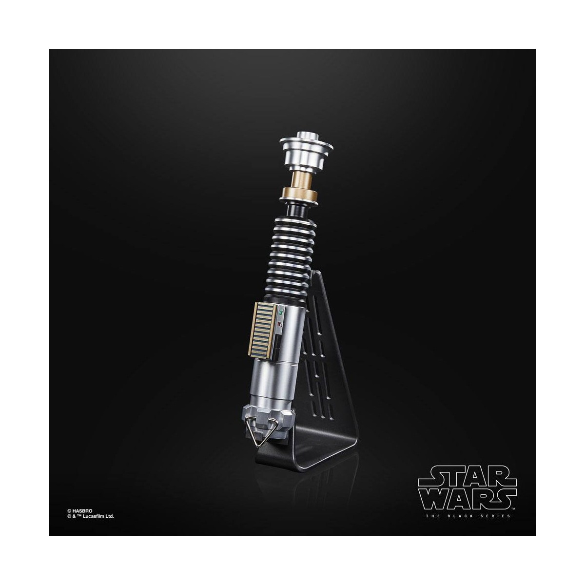 Hasbro - Sable de luz Force Fx de Luke Skywalker - Réplica de la serie negra Elite