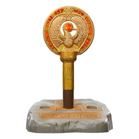 Hasbro - Medallón del Cetro de Ra - Serie Aventuras de Indiana Jones: Los Cazadores del Arca Perdida Réplica 1/1