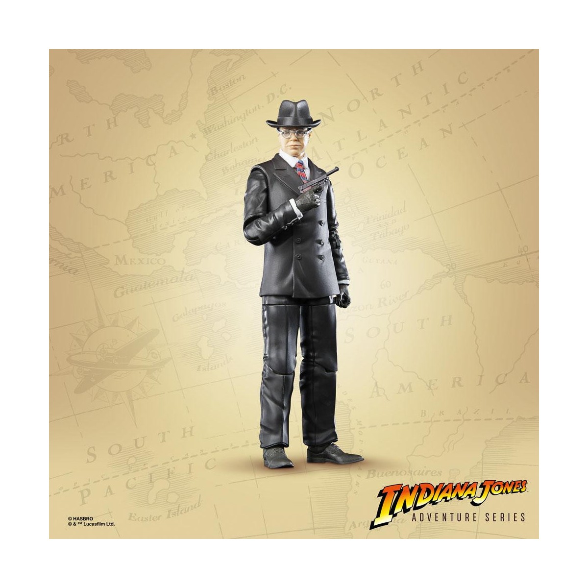 Hasbro - Major Arnold Toht - Indiana Jones Adventure Series: Raiders of the Lost Ark 1/12