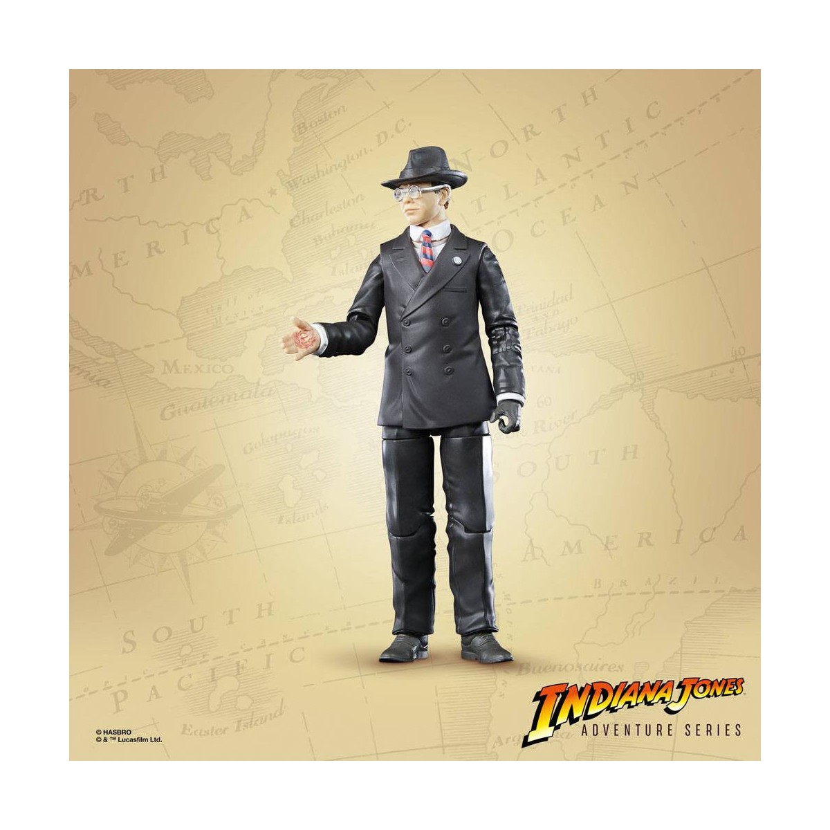 Hasbro - Major Arnold Toht - Indiana Jones Adventure Series: Raiders of the Lost Ark 1/12