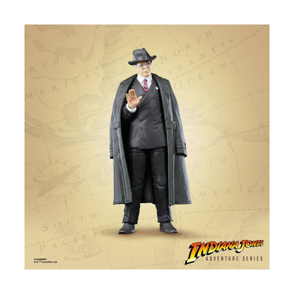 Hasbro - Major Arnold Toht - Indiana Jones Adventure Series: Raiders of the Lost Ark 1/12