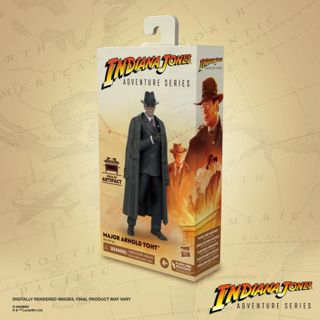 Hasbro - Major Arnold Toht - Indiana Jones Adventure Series: Raiders of the Lost Ark 1/12
