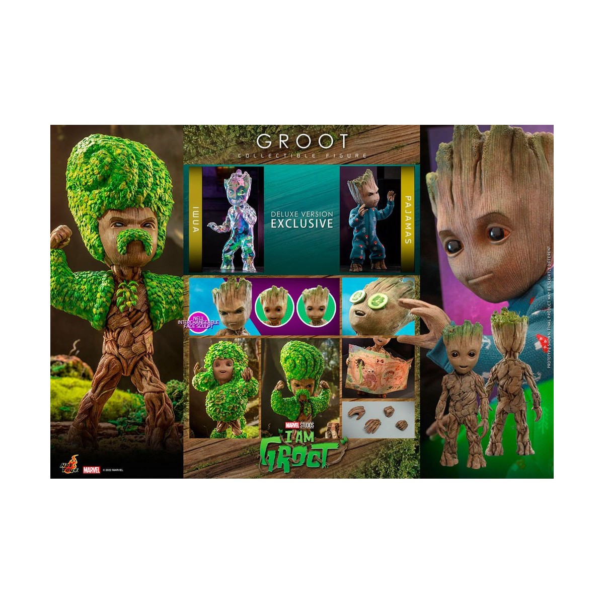 Hot Toys Movie Masterpiece - GROOT DELUXE - I'm Groot