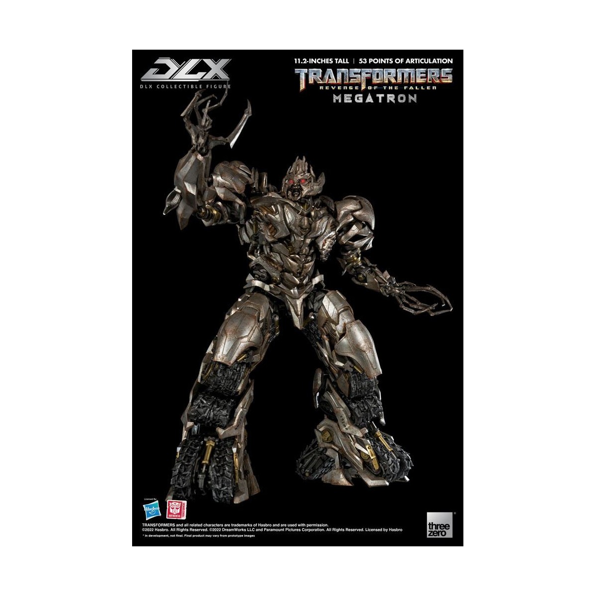 Tres0 Transformers - DLX MEGATRON - Transformers 2: La Venganza