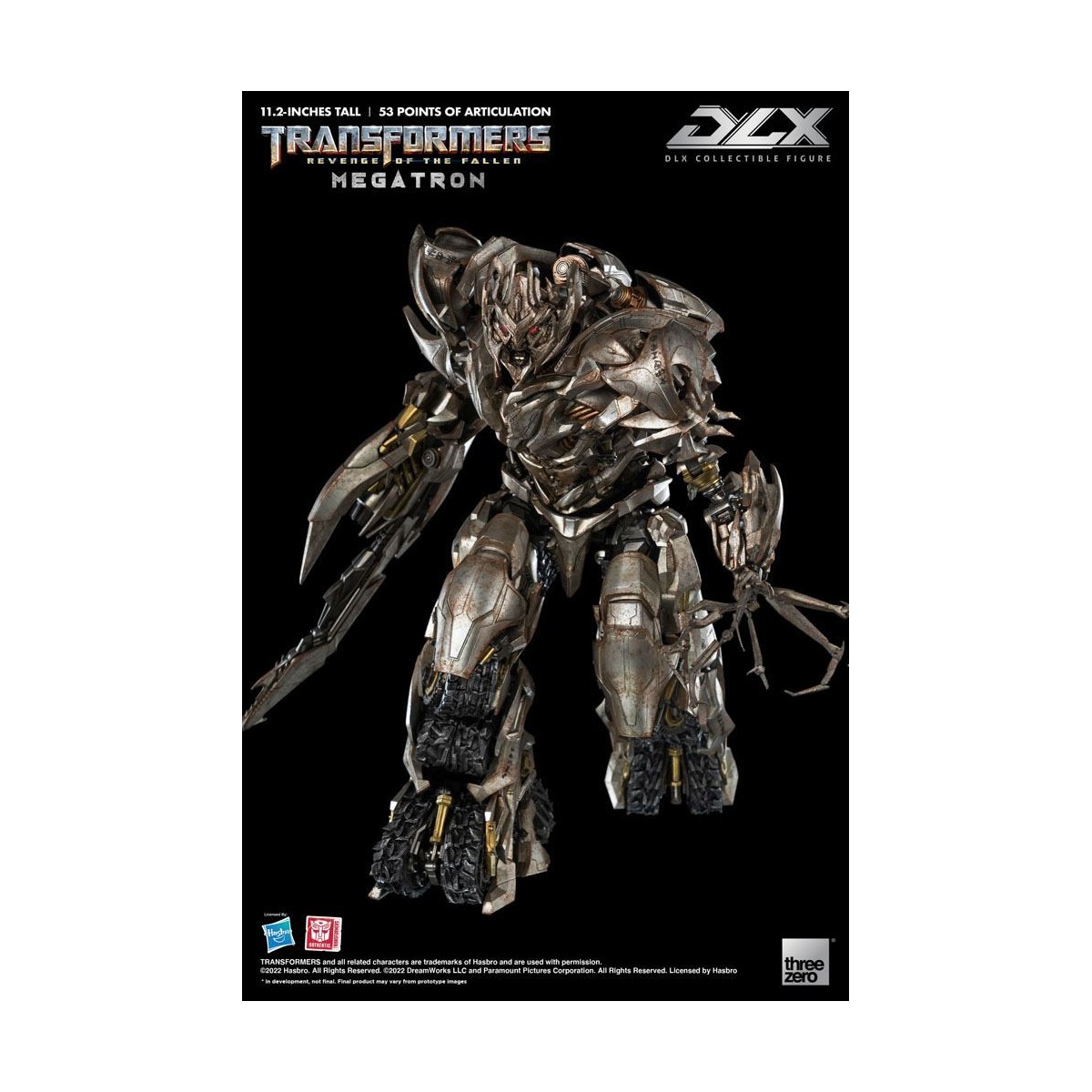 Tres0 Transformers - DLX MEGATRON - Transformers 2: La Venganza