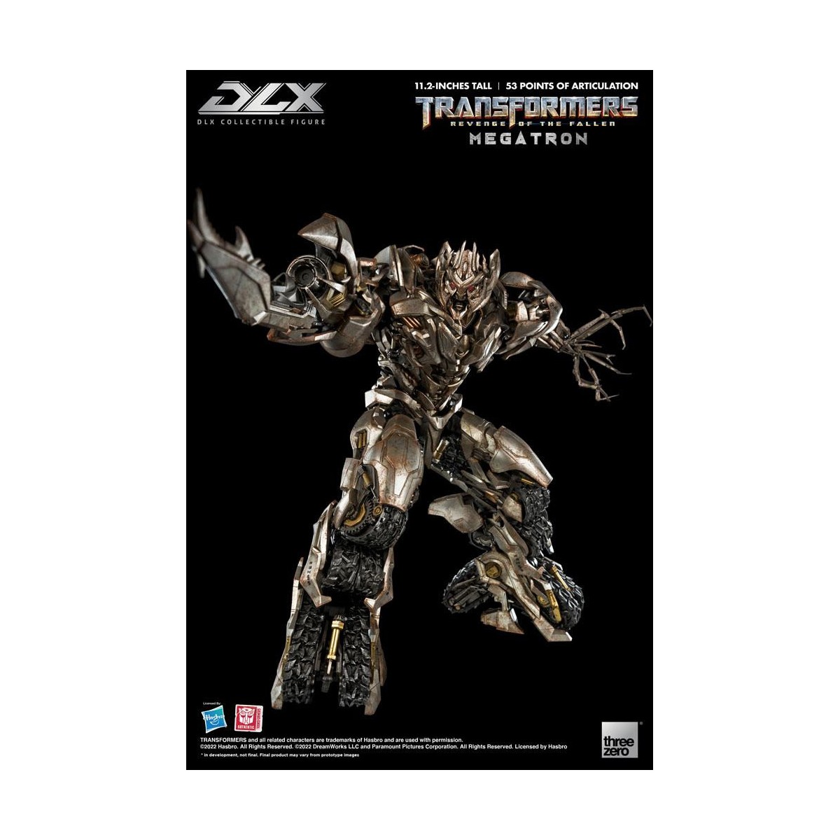 Tres0 Transformers - DLX MEGATRON - Transformers 2: La Venganza