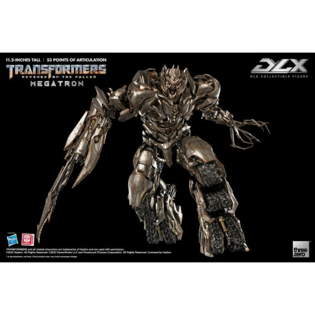 Tres0 Transformers - DLX MEGATRON - Transformers 2: La Venganza