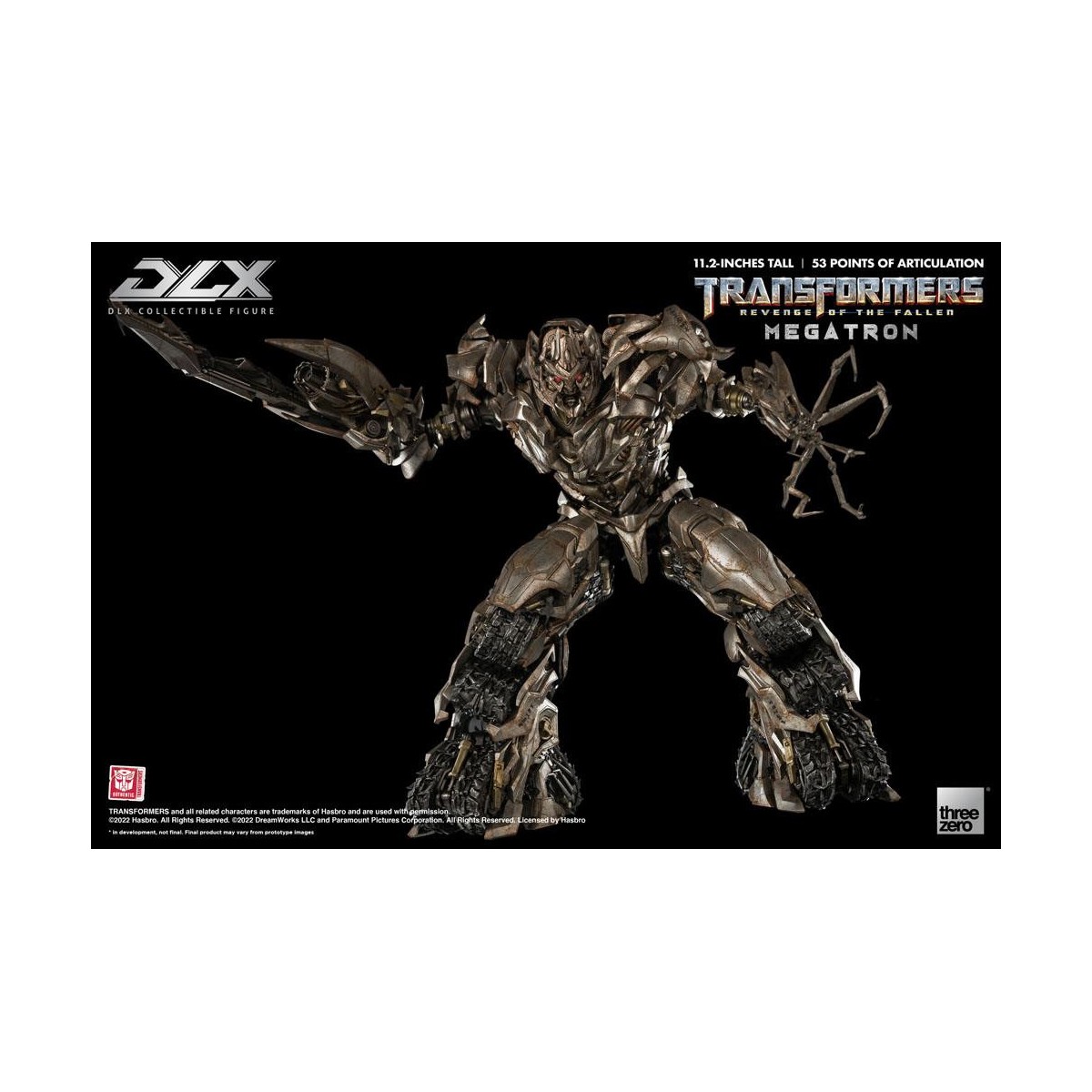Tres0 Transformers - DLX MEGATRON - Transformers 2: La Venganza