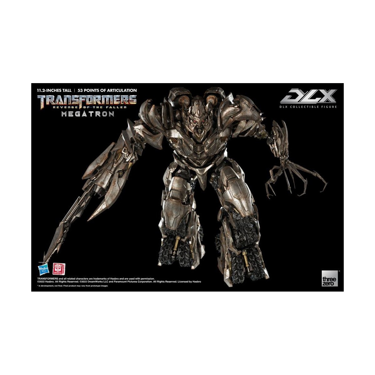 Tres0 Transformers - DLX MEGATRON - Transformers 2: La Venganza