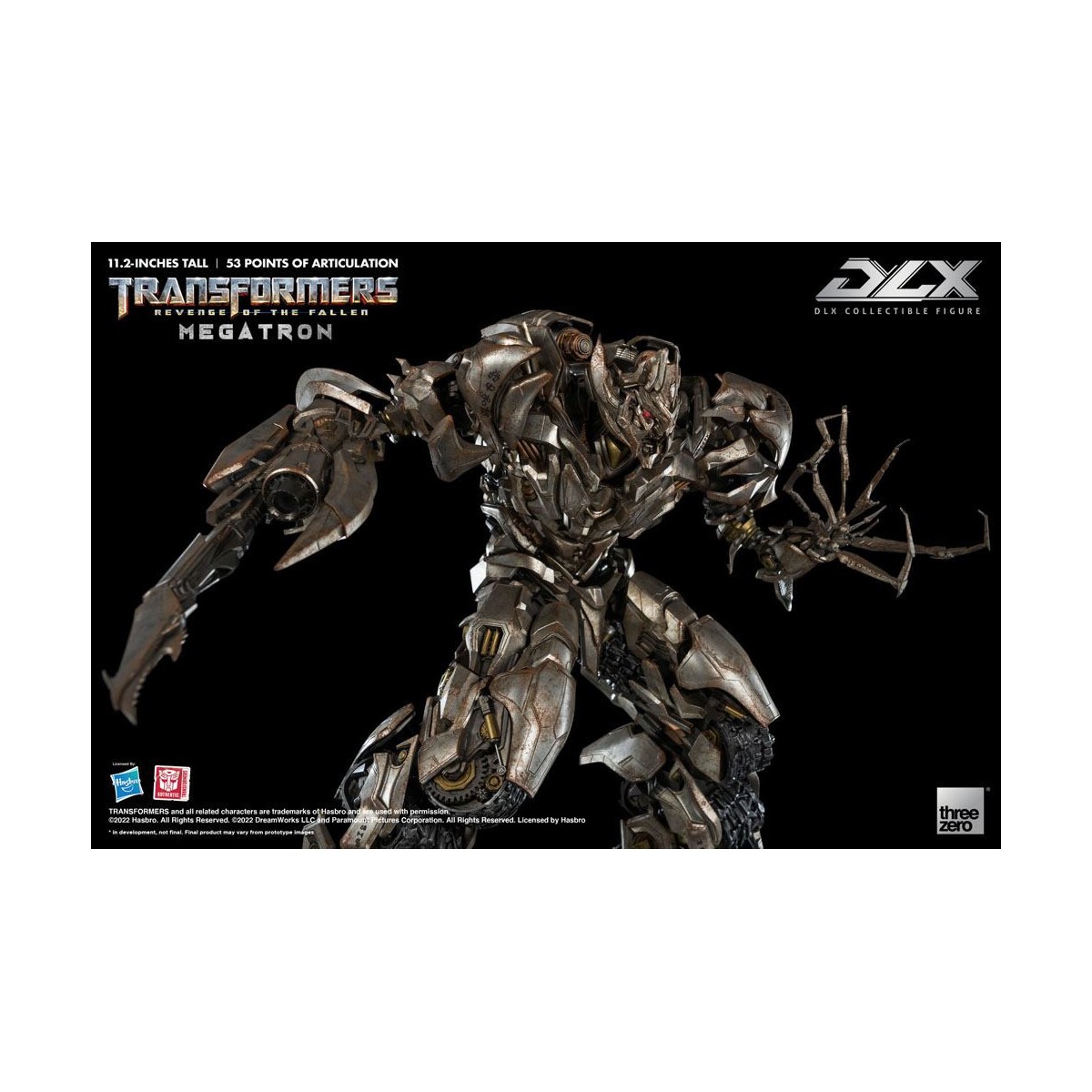 Tres0 Transformers - DLX MEGATRON - Transformers 2: La Venganza
