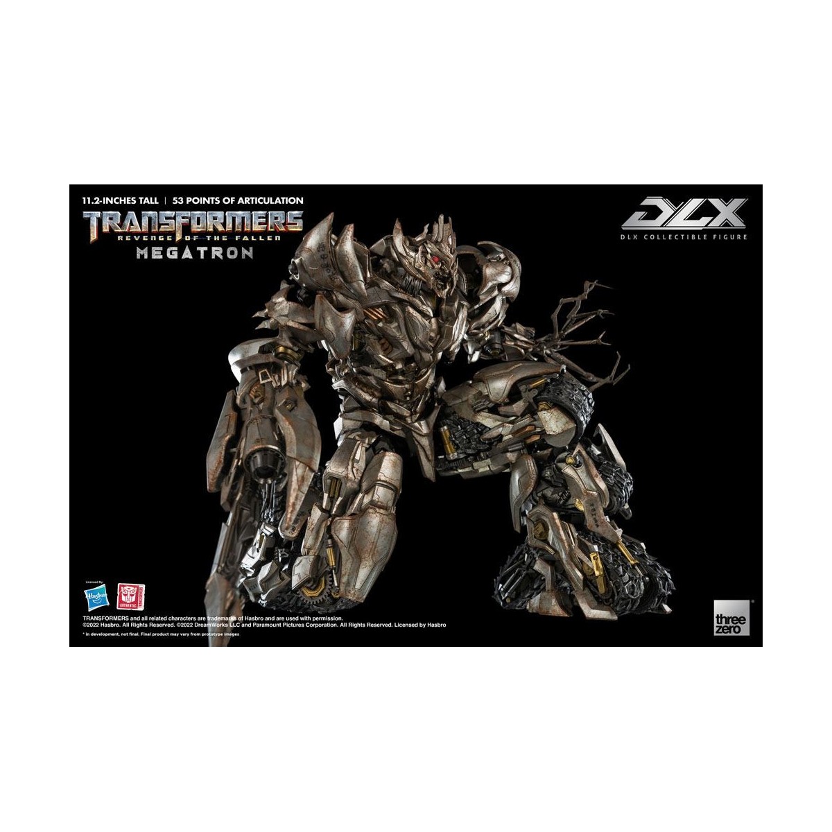 Tres0 Transformers - DLX MEGATRON - Transformers 2: La Venganza