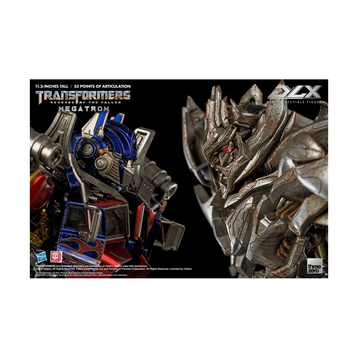 Tres0 Transformers - DLX MEGATRON - Transformers 2: La Venganza