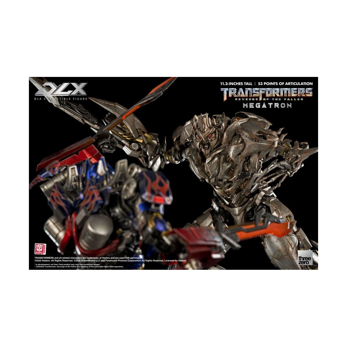 Tres0 Transformers - DLX MEGATRON - Transformers 2: La Venganza