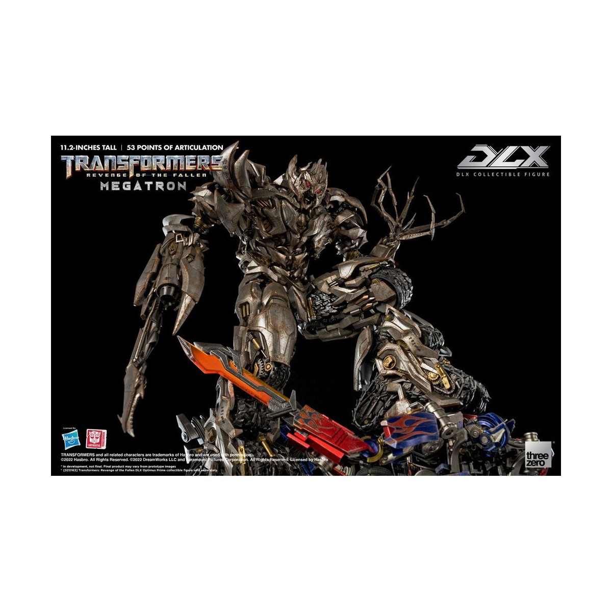 Tres0 Transformers - DLX MEGATRON - Transformers 2: La Venganza