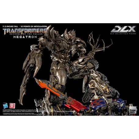 Tres0 Transformers - DLX MEGATRON - Transformers 2: La Venganza