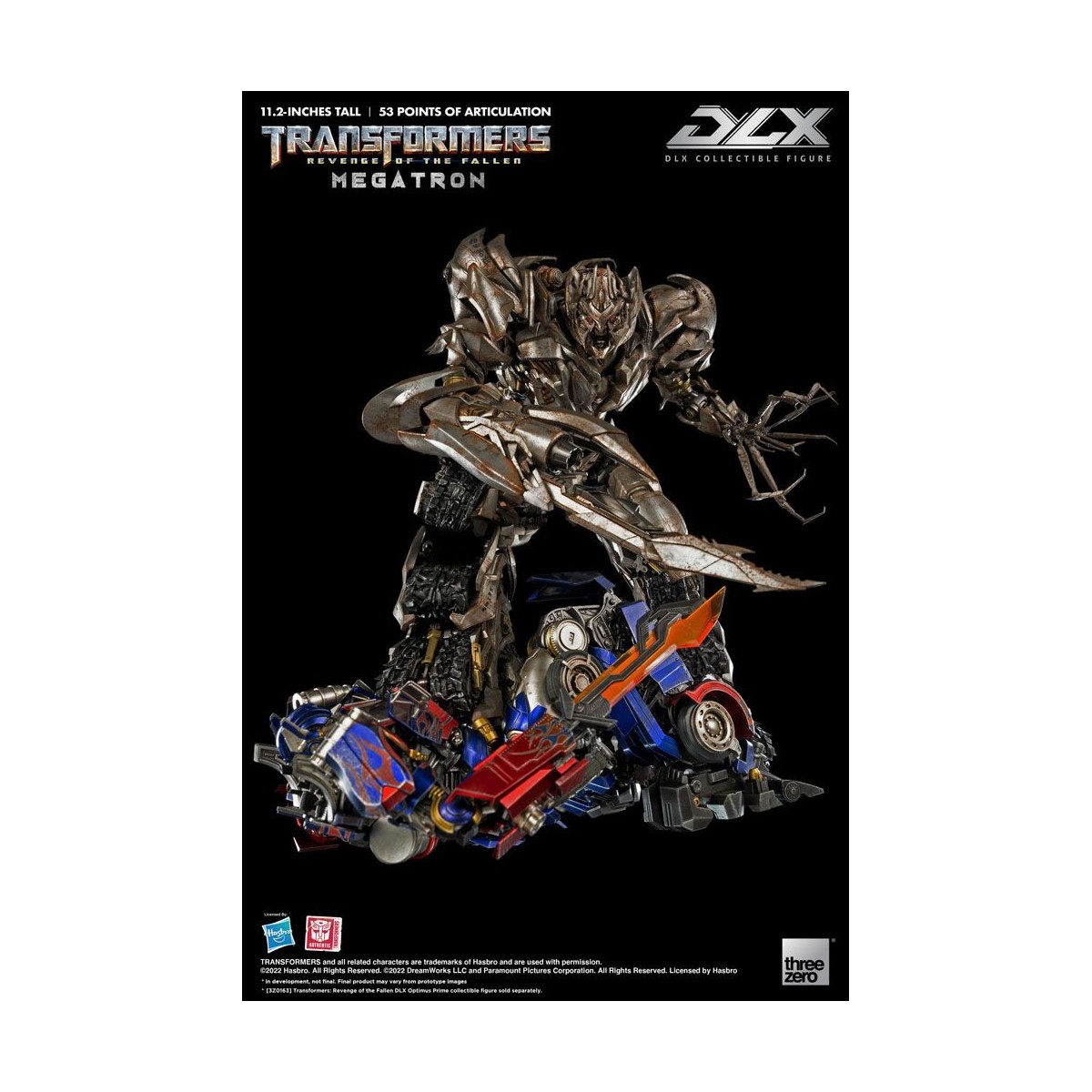 Tres0 Transformers - DLX MEGATRON - Transformers 2: La Venganza