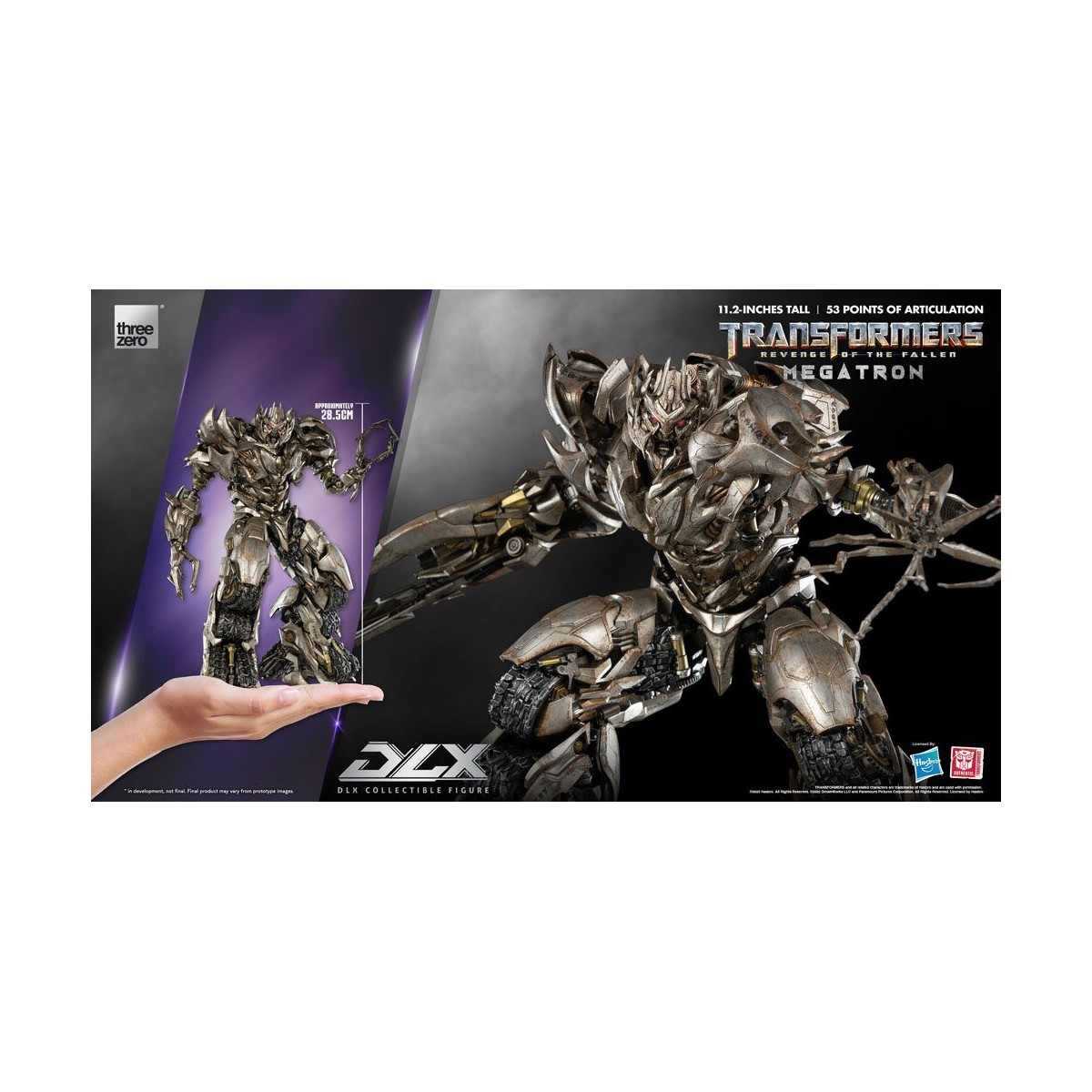 Tres0 Transformers - DLX MEGATRON - Transformers 2: La Venganza