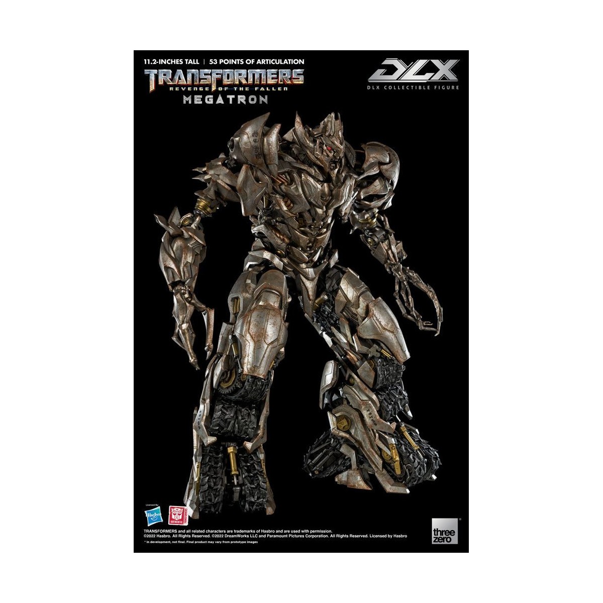Tres0 Transformers - DLX MEGATRON - Transformers 2: La Venganza