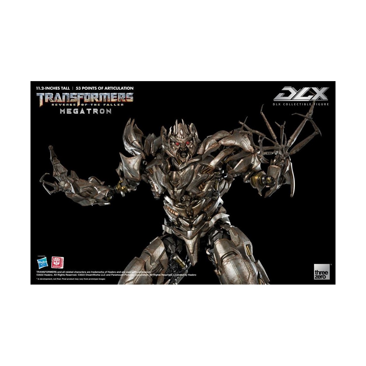 Tres0 Transformers - DLX MEGATRON - Transformers 2: La Venganza