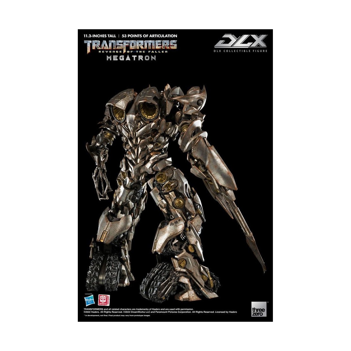 Tres0 Transformers - DLX MEGATRON - Transformers 2: La Venganza