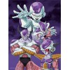 SD Toys - Póster de cristal de Bola de Dragón "Formas de Frieza" Congelador