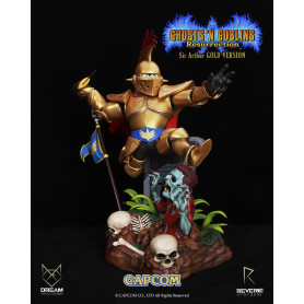 Figuras de ensueño - Armadura dorada de Sir Arthur - Ghost 'n Goblins Resurrection