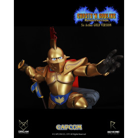 Figuras de ensueño - Armadura dorada de Sir Arthur - Ghost 'n Goblins Resurrection