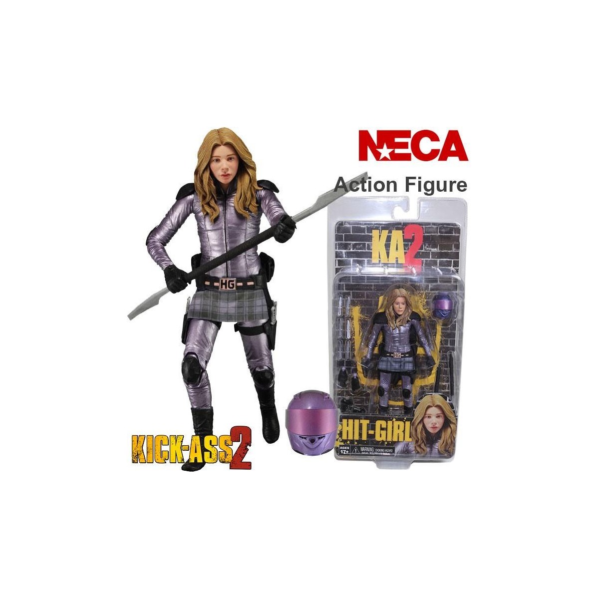 Neca Kick Ass 2 - Hit Girl v2 1/12