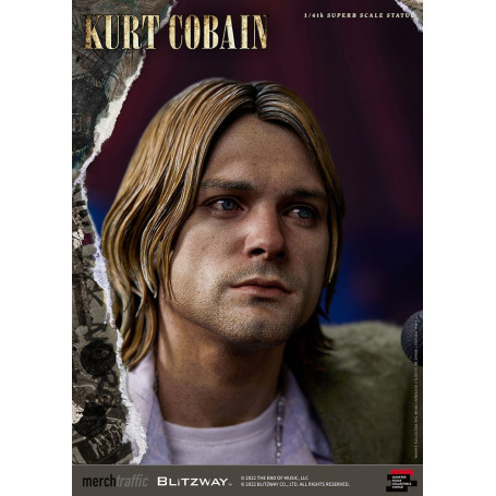 Prime 1 Studio/Blitzway - Estatuilla de Kurt Cobain a escala 1/4 Unplugged