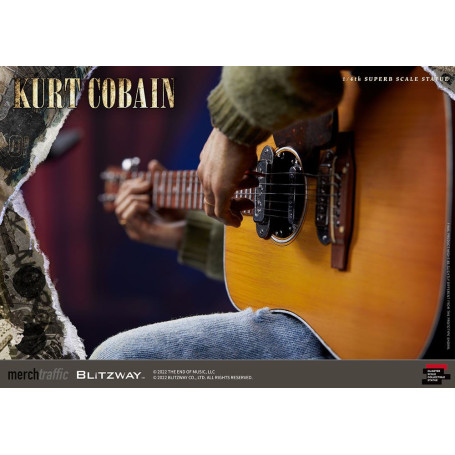 Prime 1 Studio/Blitzway - Estatuilla de Kurt Cobain a escala 1/4 Unplugged