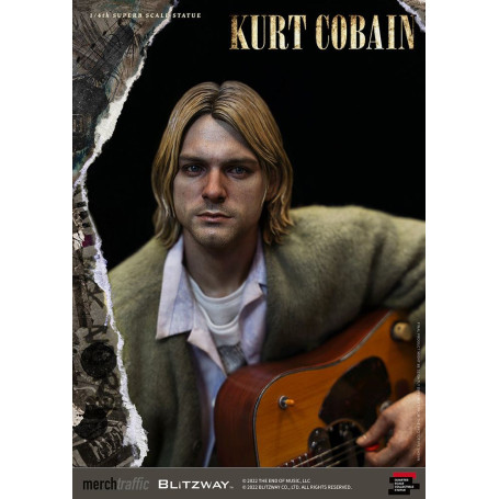 Prime 1 Studio/Blitzway - Estatuilla de Kurt Cobain a escala 1/4 Unplugged