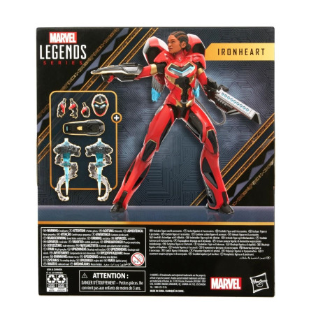 Marvel Legends Deluxe - Corazón de Hierro - Pantera Negra 2 Wakanda Forever