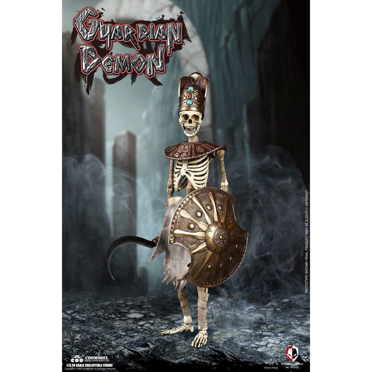 Coomodel Nightmare Series - Egipto Guardian Demon 1/6